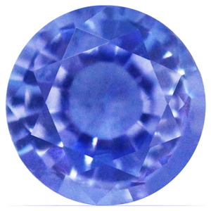 Sapphire Round 0.63 carat Blue Photo