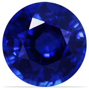 Sapphire Round 0.57 carat Blue Photo