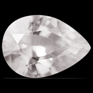 Sapphire Pear 0.68 carat White Photo