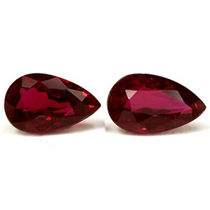 0.61 carat Pear Ruby - Gemstone Thumbnail