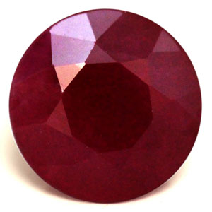 1.25 carat Round Ruby - Gemstone Thumbnail
