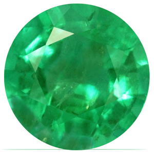 Emerald Round 0.55 carat Green Photo