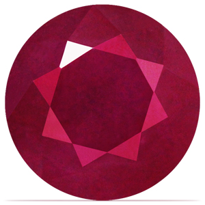 1.31 carat Round Ruby - Gemstone Thumbnail