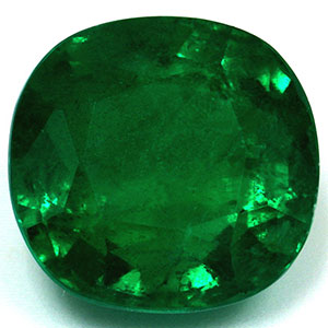 Emerald Cushion 5.38 carat Green Photo