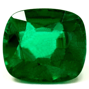 Emerald Cushion 3.47 carat Green Photo