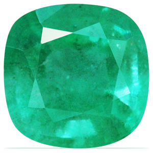 Emerald Cushion 0.79 carat Green Photo