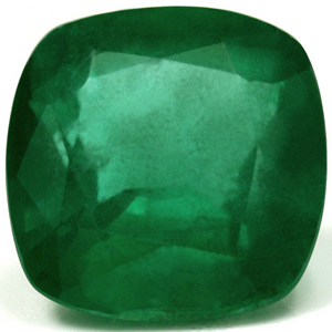 Emerald Cushion 2.74 carat Green Photo