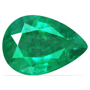 Emerald Pear 0.66 carat Green Photo