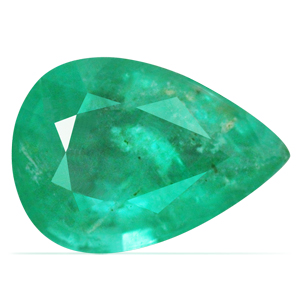 Emerald Pear 0.83 carat Green Photo