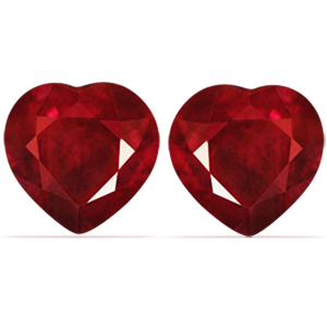 1.04 carat Heart Ruby - Gemstone Thumbnail