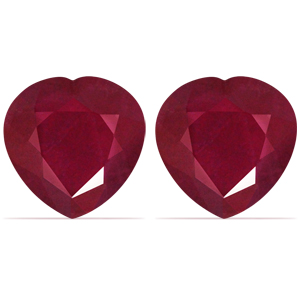 1.26 carat Heart Ruby - Gemstone Thumbnail