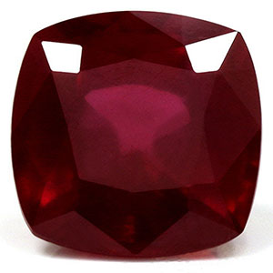 Ruby Cushion 4.69 carat Red Photo