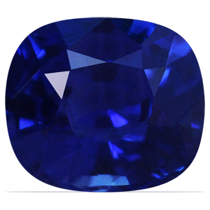 Sapphire Cushion 0.57 carat Blue Photo