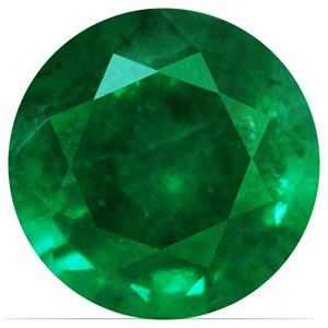 Emerald Round 0.61 carat Green Photo