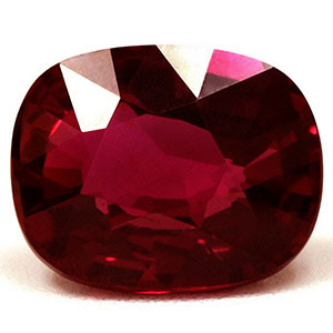 Ruby Cushion 3.48 carat Red Photo