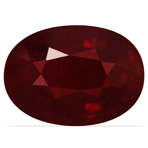 Ruby Oval 0.57 carat Red Photo