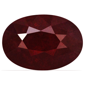 Ruby Oval 0.68 carat Red Photo