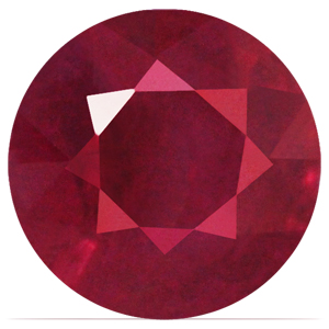 0.92 carat Round Ruby - Gemstone Thumbnail