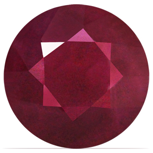 1.27 carat Round Ruby - Gemstone Thumbnail