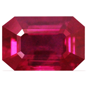 Ruby Emerald 0.53 carat Red Photo