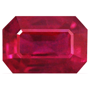 Ruby Emerald 0.62 carat Red Photo