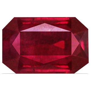 Ruby Emerald 0.59 carat Red Photo