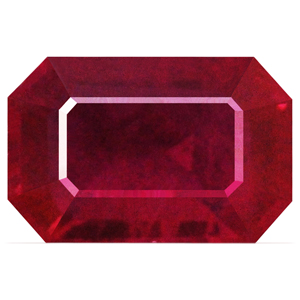 Ruby Emerald 0.55 carat Red Photo
