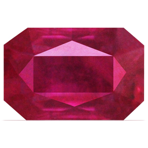 Ruby Emerald 0.68 carat Red Photo