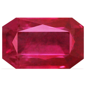 Ruby Emerald 0.59 carat Red Photo