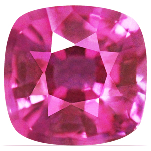 Sapphire Cushion 0.72 carat Pink Photo