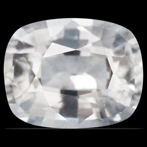 Sapphire Cushion 0.88 carat White Photo