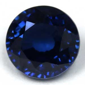 1.30 carat Round Sapphire - Gemstone Thumbnail