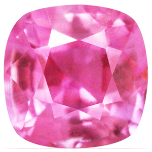 Sapphire Cushion 0.84 carat Pink Photo