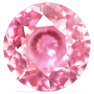Sapphire Round 0.68 carat Pink Photo