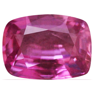 Sapphire Cushion 0.91 carat Pink Photo