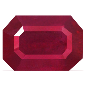 Ruby Emerald 0.70 carat Red Photo