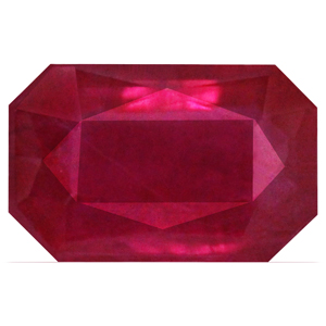 Ruby Emerald 0.72 carat Red Photo