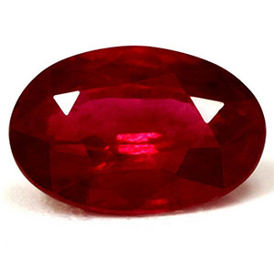 Ruby Oval 0.69 carat Red Photo