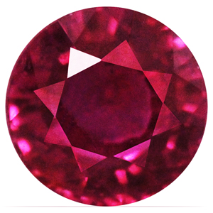 Ruby Round 0.56 carat Red Photo