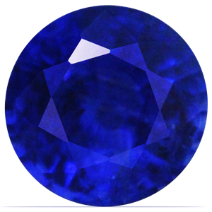 Sapphire Round 0.62 carat Blue Photo
