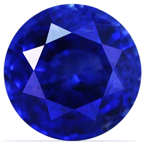 Sapphire Round 0.62 carat Blue Photo