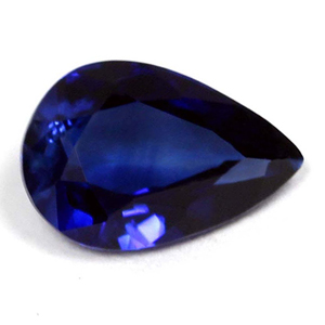 Sapphire Pear 1.03 carat Blue Photo
