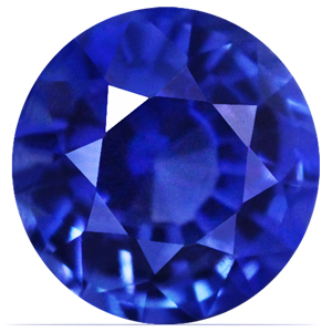 Sapphire Round 0.67 carat Blue Photo
