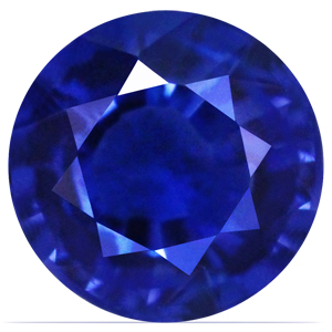 Sapphire Round 0.59 carat Blue Photo