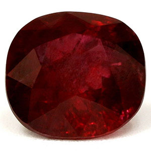 Ruby Cushion 2.12 carat Red Photo