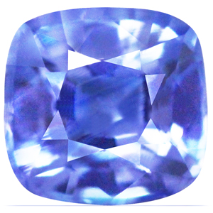 Sapphire Cushion 0.72 carat Blue Photo