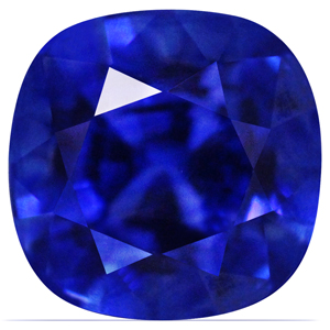 Sapphire Cushion 0.86 carat Blue Photo