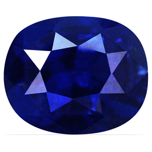 Sapphire Cushion 0.88 carat Blue Photo