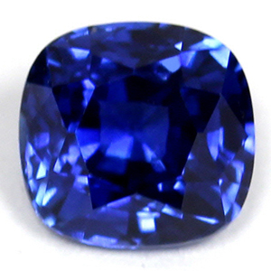 Sapphire Cushion 0.86 carat Blue Photo