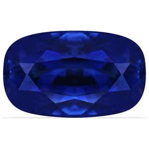 Sapphire Cushion 1.19 carat Blue Photo